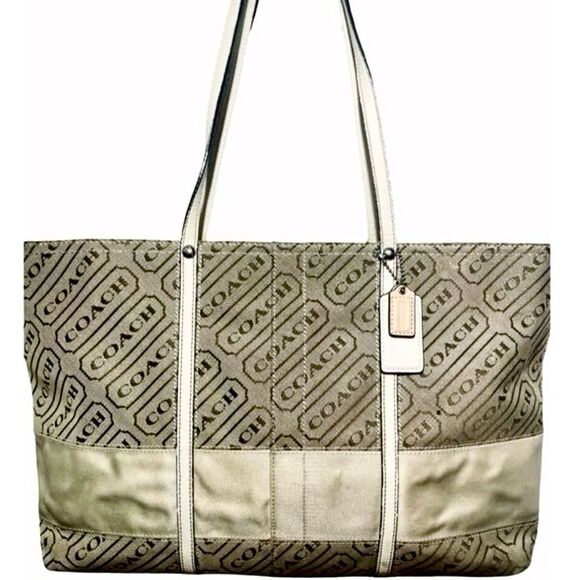 Coach Handbags - Coach Lozenge Signature Tote